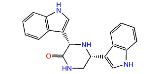 (3S,5R)-6',6''-Didebromo-3,4-dihydrohamacanthin B
